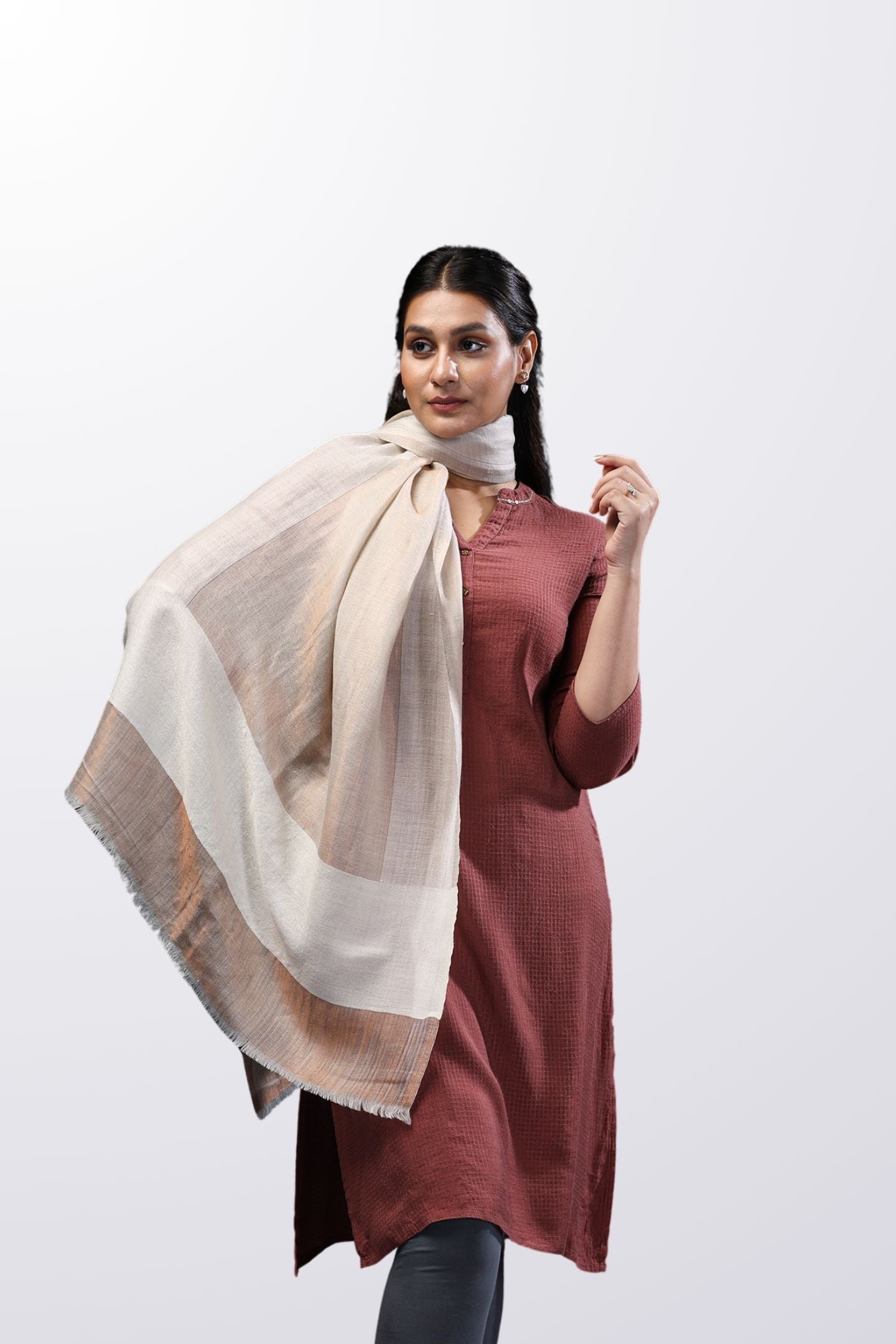 Moonlight Zari Classic Stole