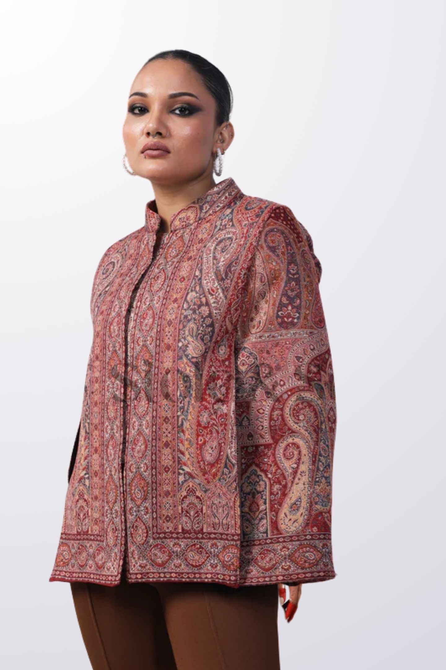 Heritage Weave Luxe Cape