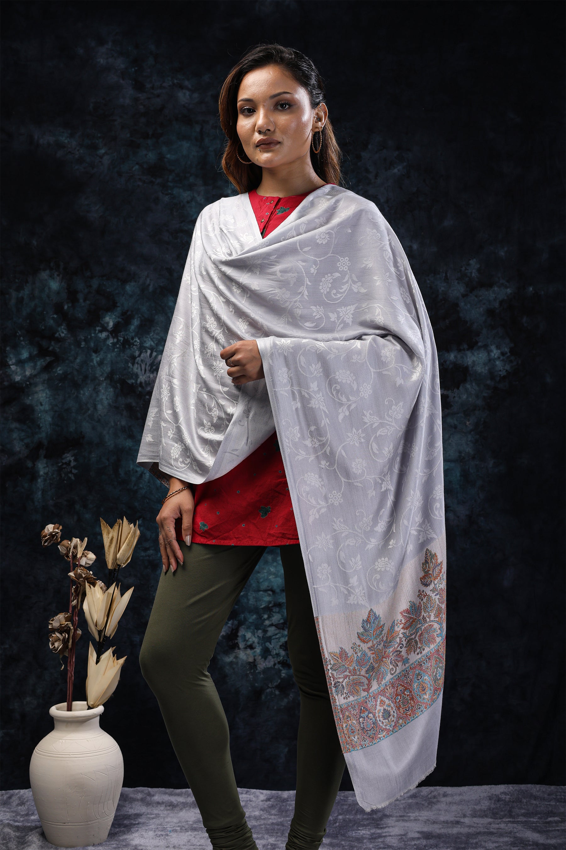 Moonlight Fine Bamboo Silk stole