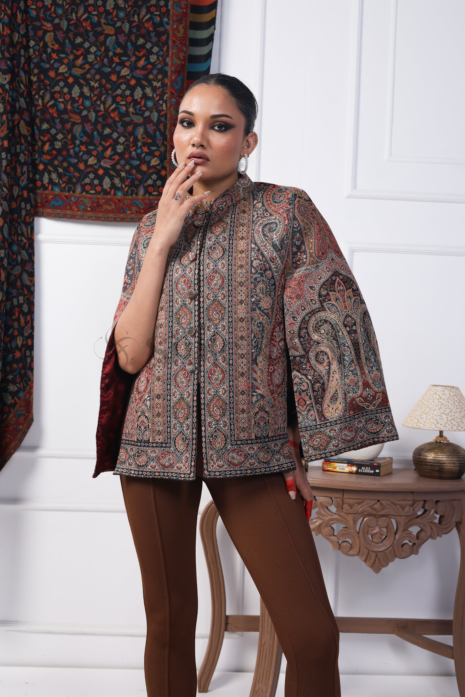 Ornate Paisley Cape