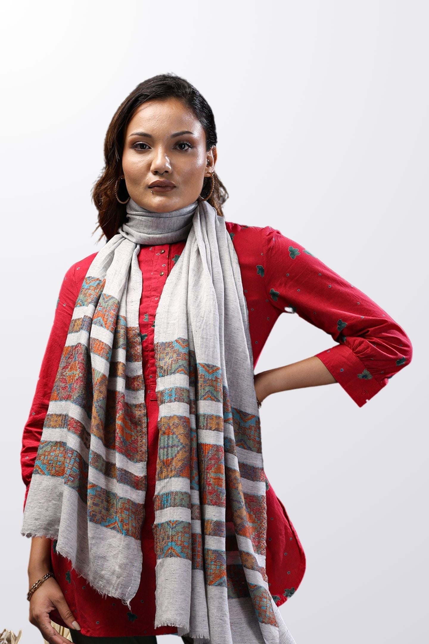 Himachali Heritage Weave Stole